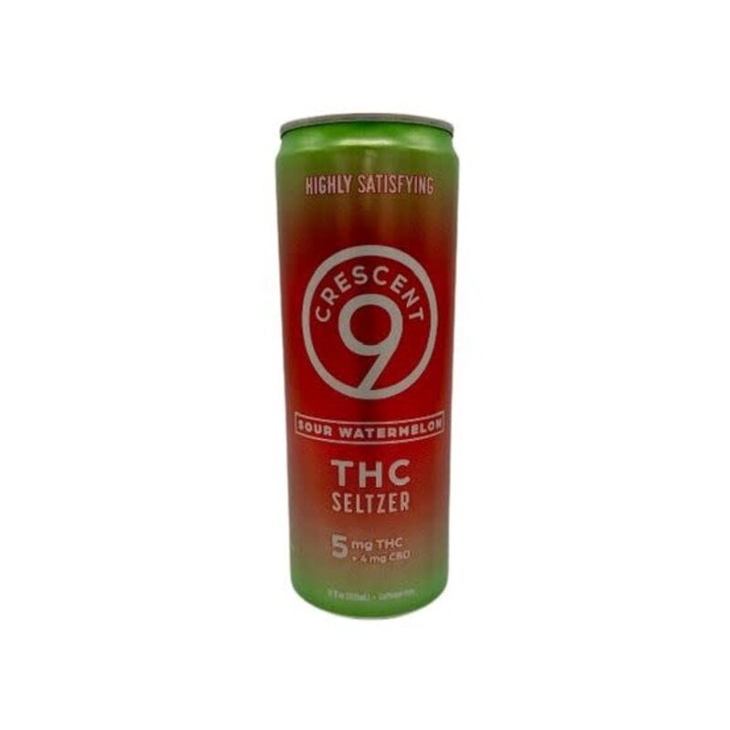 Crescent Canna Crescent Canna Delta-9 5mg : CBD 4mg Sour Watermelon Seltzer