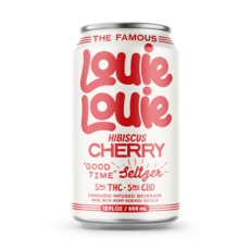 Louie Louie Seltzer 5mg Hibiscus Cherry