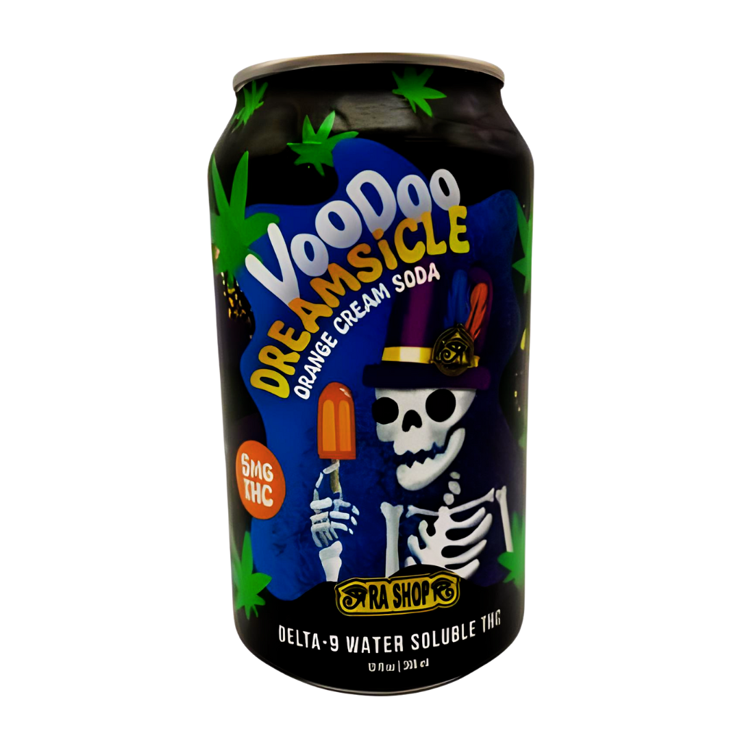 RA SHOP Voodoo Dreamsicle Orange Cream Delta-9 Seltzer 5mg - The