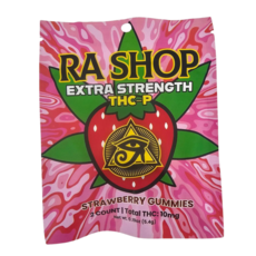 Ra Shop RA SHOP THC-P 10mg Strawberry Gummies 2ct