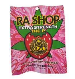 Ra Shop RA SHOP THC-P 10mg Strawberry Gummies 2ct