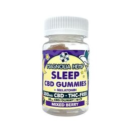 Magnolia Hemp Magnolia Hemp CBD Sleep Gummies Mixed Berry 300mg