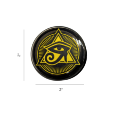 Ra Shop Grinder Black w Yellow Logo