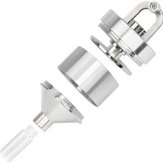 iSnuff Metal Powder Grinder w/ Storage Bottle