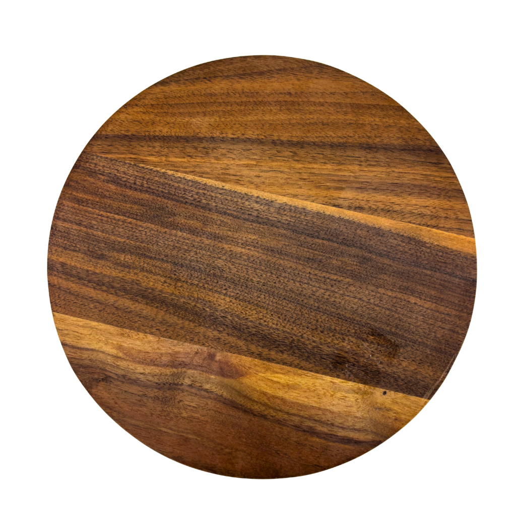Walnut Wood Rolling Tray Round