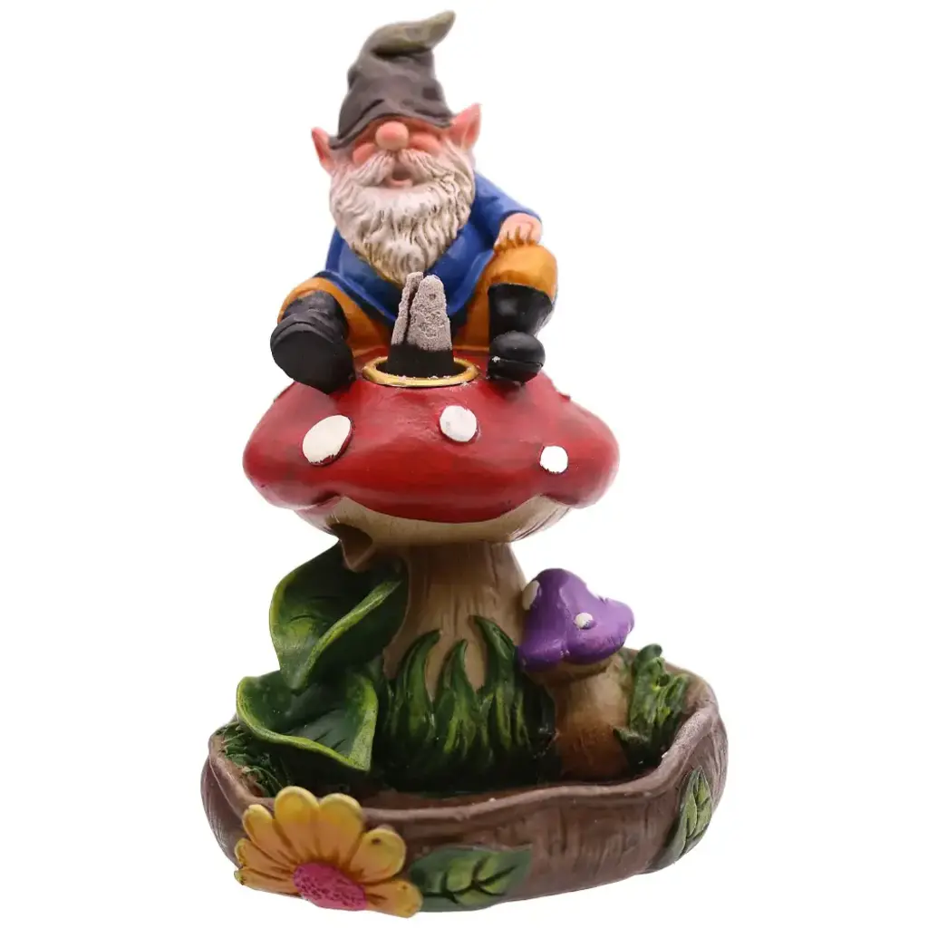 Gnome Backflow Incense Holder