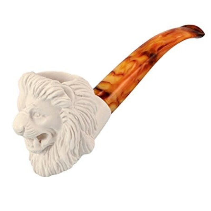 Meerschaum Pipe Mini Lion