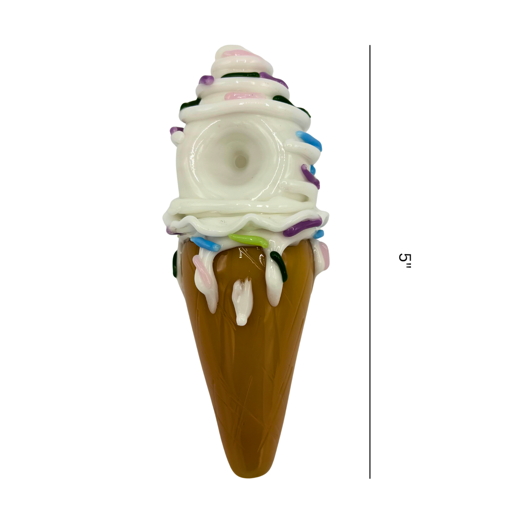 Empire Empire Glass Pipe Ice Cream Sprinkle Cone