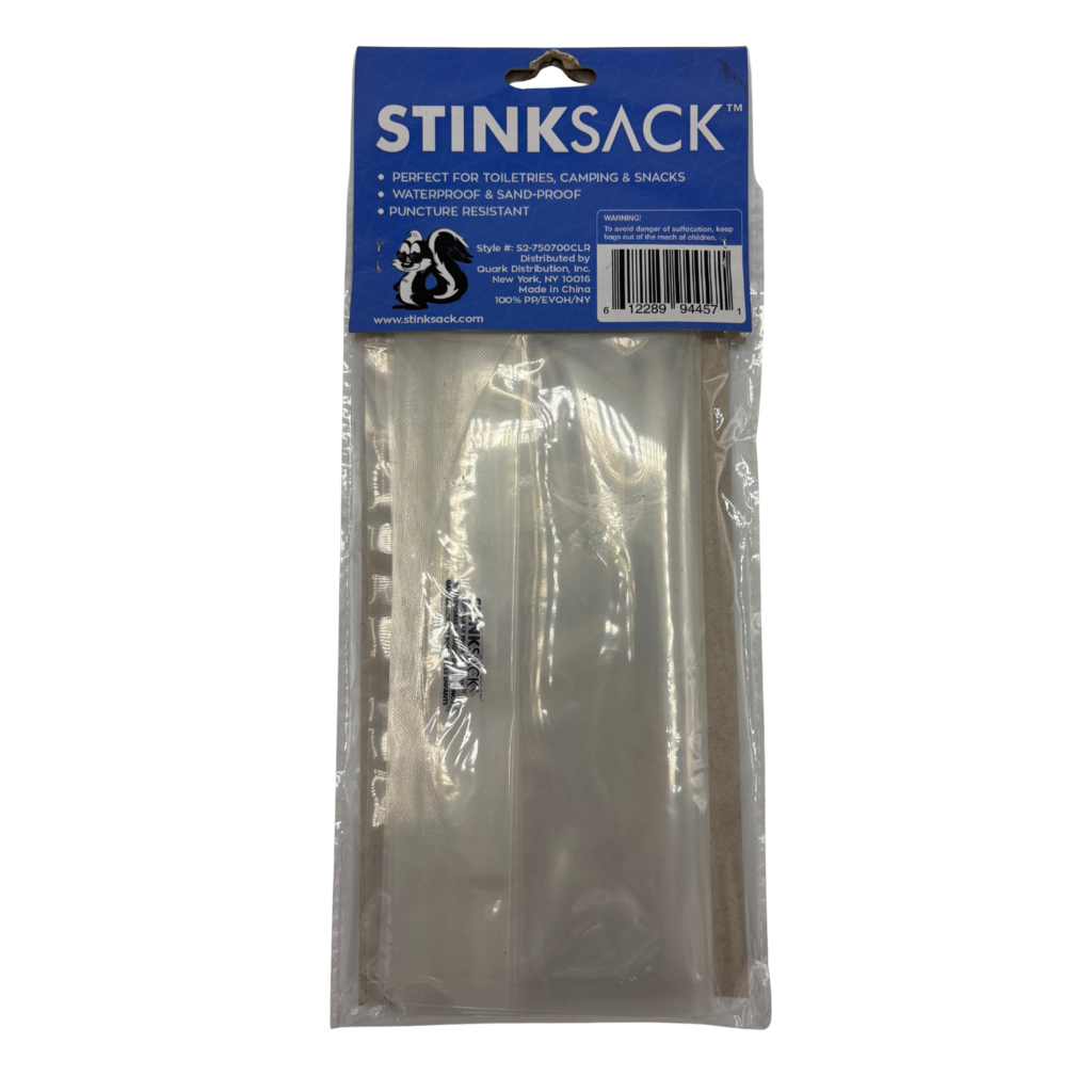 Stink Sack Stink Sack Bag 7.5" x 7" 3pc Clear