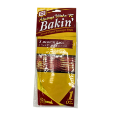 Stink Sack Stink Sack Bag 7.5" x 7" 3pc Wakin-N-Bacon