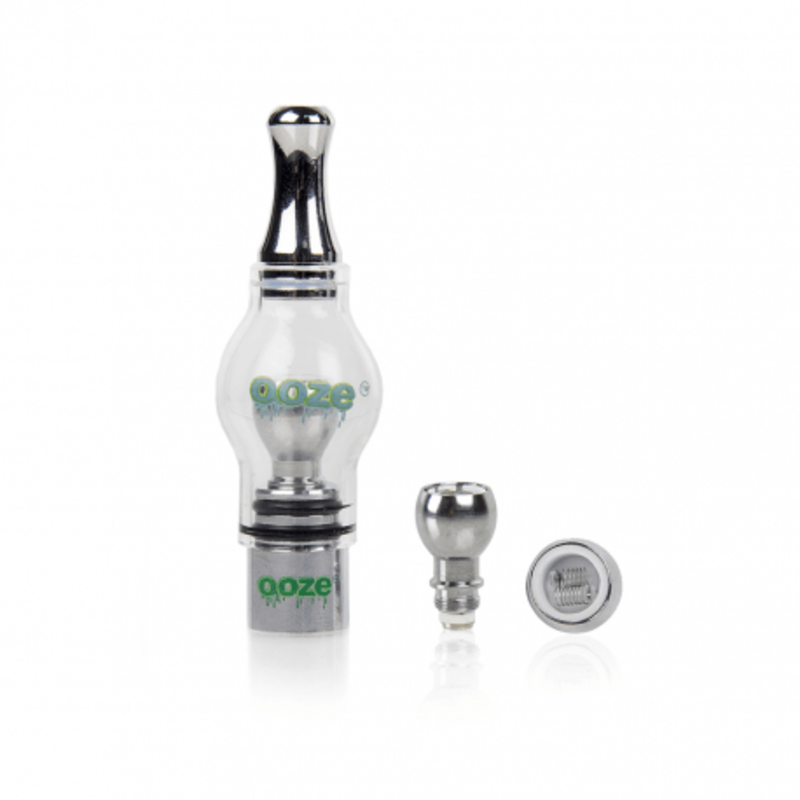 Ooze OOZE Gusher Glass Globe + Dual Quartz Coil