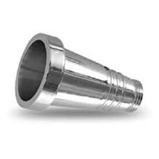 Metal Hookah Hose Adapter Silver