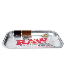 RAW RAW Large Metallic Aluminum Rolling Tray