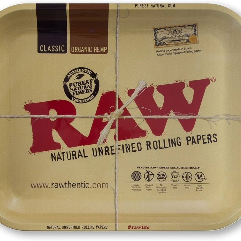 RAW RAW Metal Rolling Tray Large