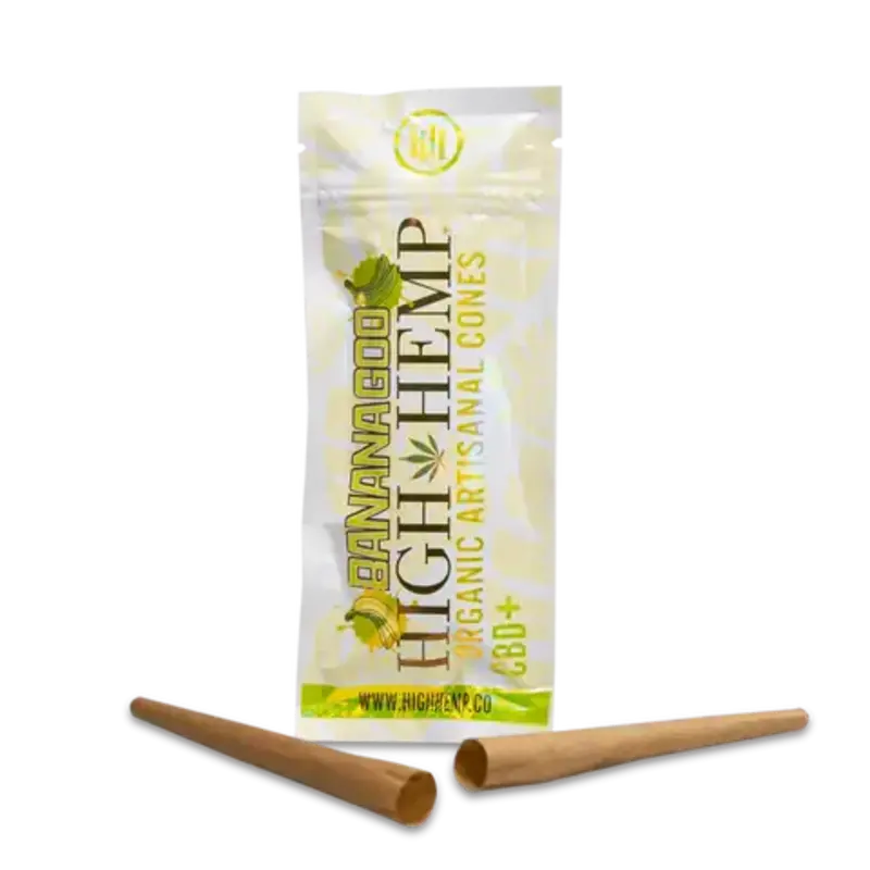 High Hemp High Hemp Cones Banana Goo 2pk