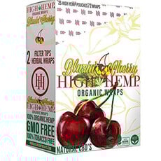 High Hemp High Hemp Organic Wrap Cherry BX/25