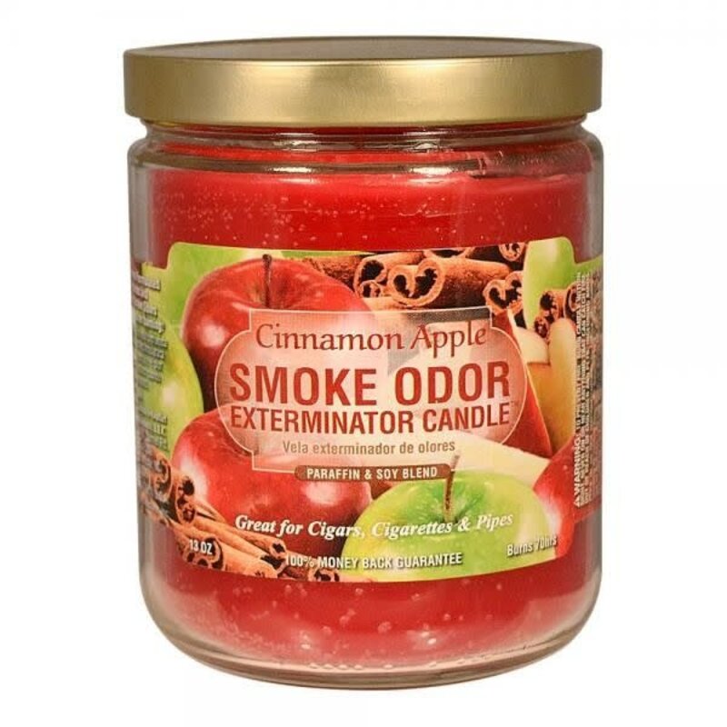 Smoke Odor SMOKE ODOR Candle Cinnamon Apples