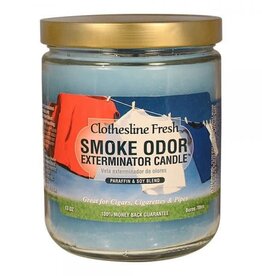 Smoke Odor SMOKE ODOR Candle Clothesline Fresh