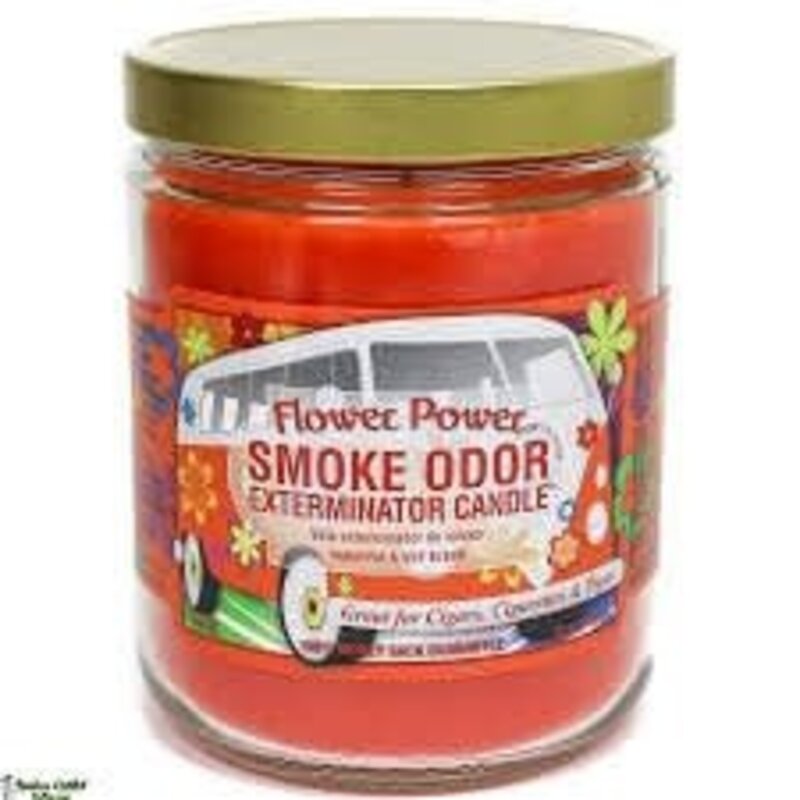 Smoke Odor SMOKE ODOR Candle Flower Power