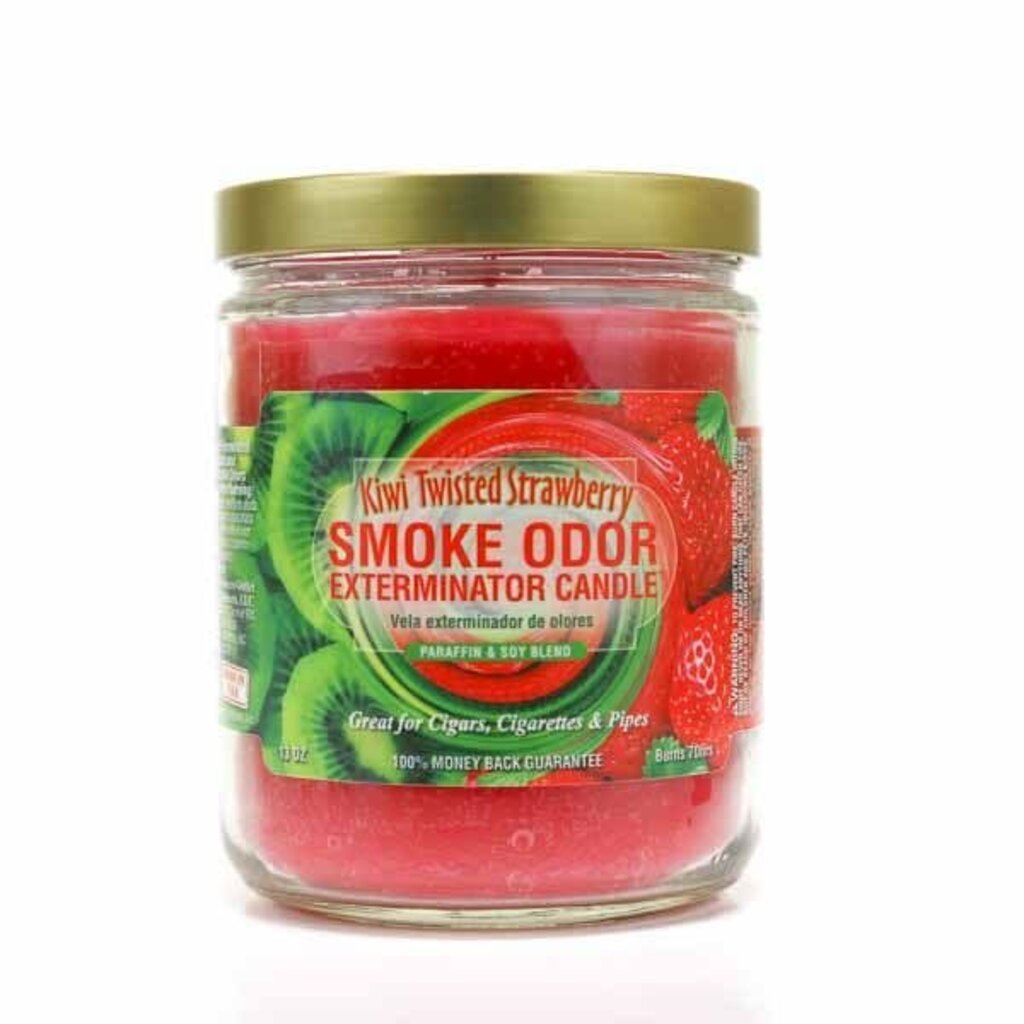 Smoke Odor SMOKE ODOR Candle Kiwi Twisted Strawberry