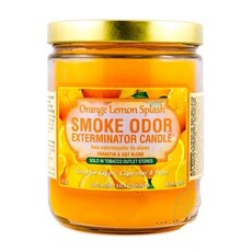 Smoke Odor SMOKE ODOR Candle Orange Lemon Splash