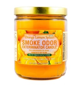 Smoke Odor SMOKE ODOR Candle Orange Lemon Splash