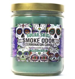 Smoke Odor SMOKE ODOR Candle Sugar Skull