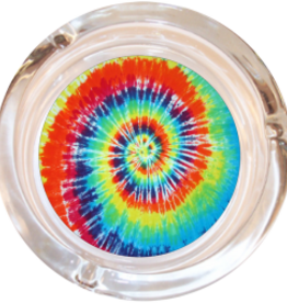 Glass Ashtray Tie Dye