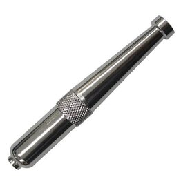 Small Zeppelin Metal Pipe Silver