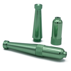 Small Zeppelin Metal Pipe Green