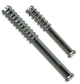 Small Anodized Metal Bat Silver