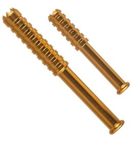 Small Anodized Metal Bat Brass