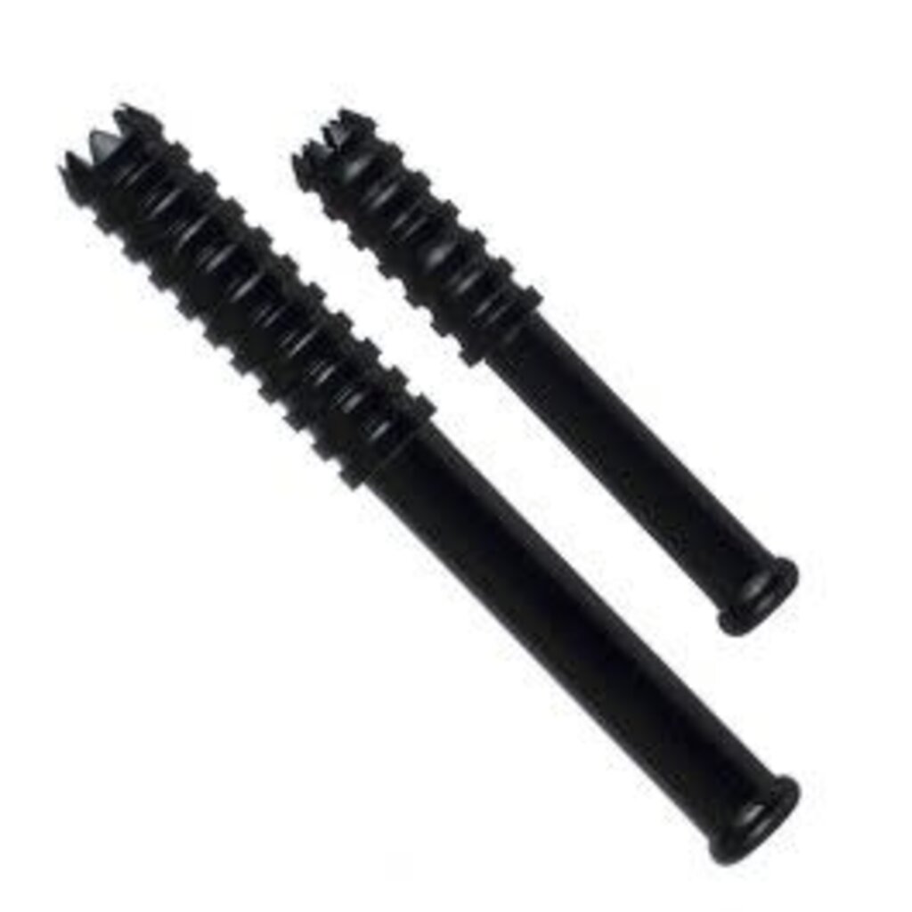 Small Anodized Metal Bat Black