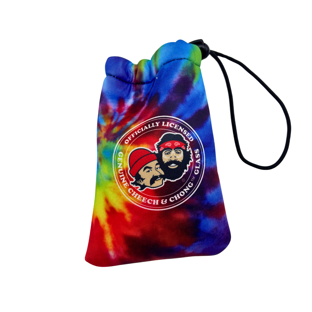 Cheech & Chong Holiday Bulb Ornament Hand Pipe W/String Clear