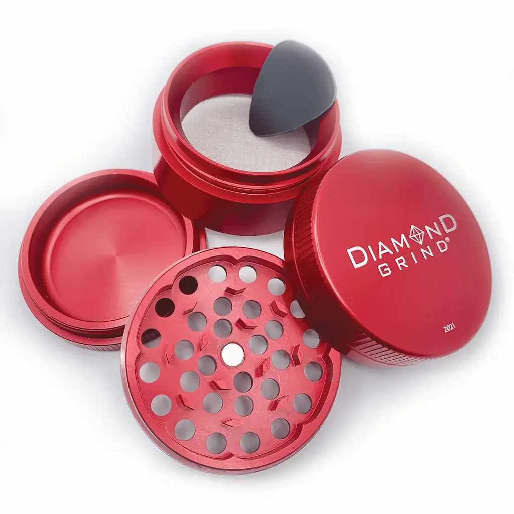 Diamond Grind DIAMOND GRIND 4pc 50mm Red