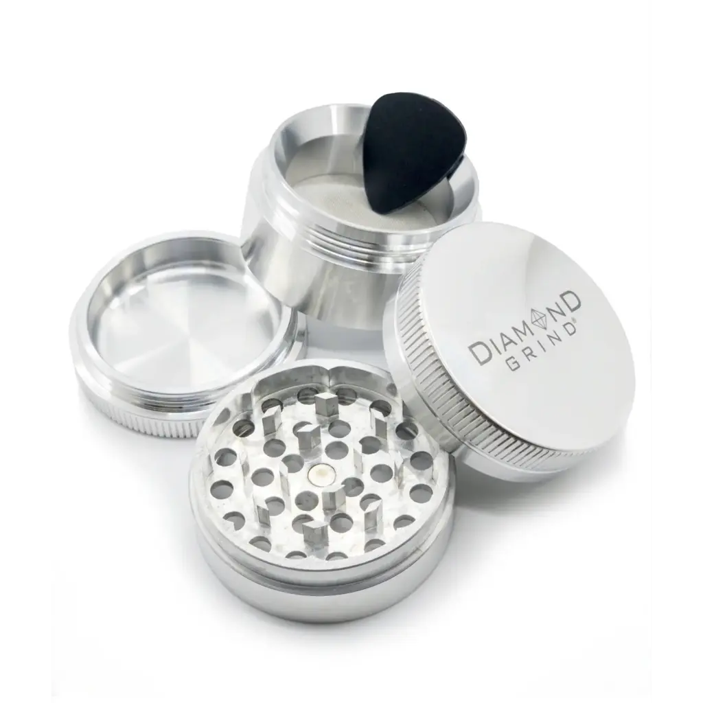 Diamond Grind DIAMOND GRIND 4pc 63mm Silver