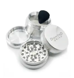 Diamond Grind DIAMOND GRIND 4pc 63mm Silver