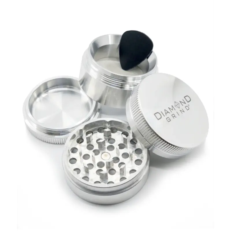 Diamond Grind DIAMOND GRIND 4pc 63mm Silver