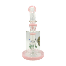 Ra Shop RA SHOP Mushroom Waterpipe with Side Logo Pink