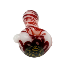 Ra Shop RA SHOP Small Opaque Swirl w/ Bump Hand Pipe