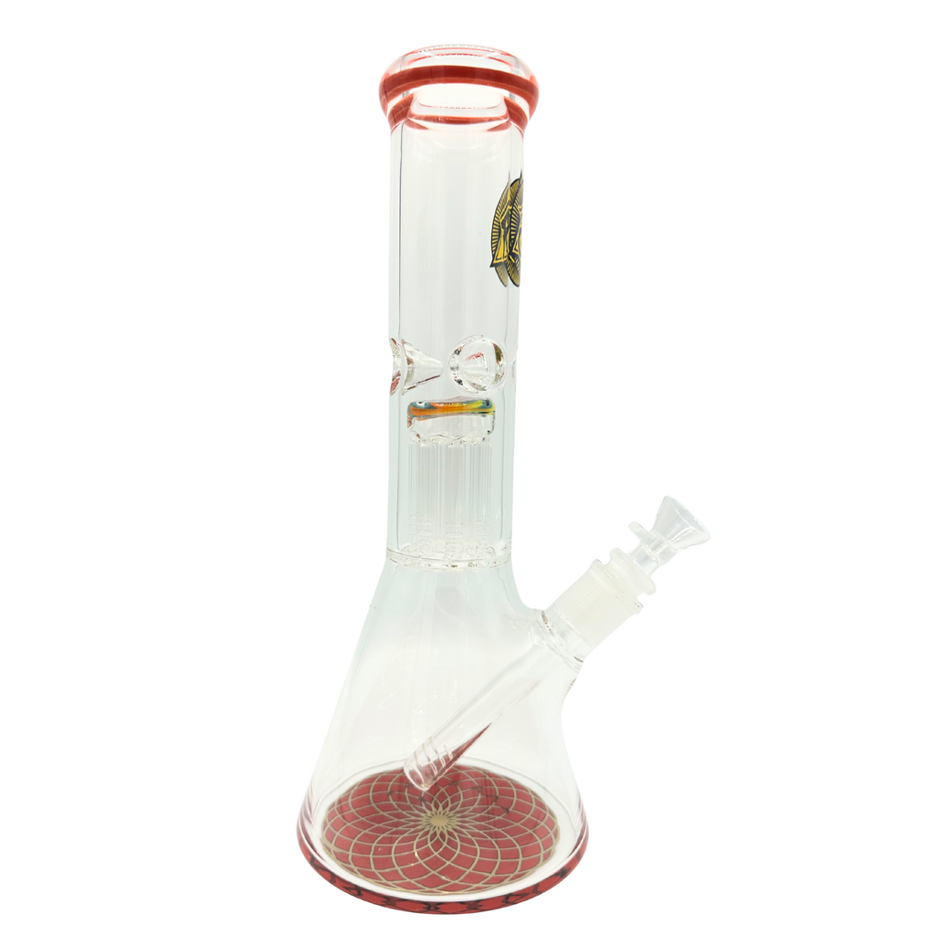 Ra Shop RA SHOP Flower Ring Single Perc w/ Logo Red