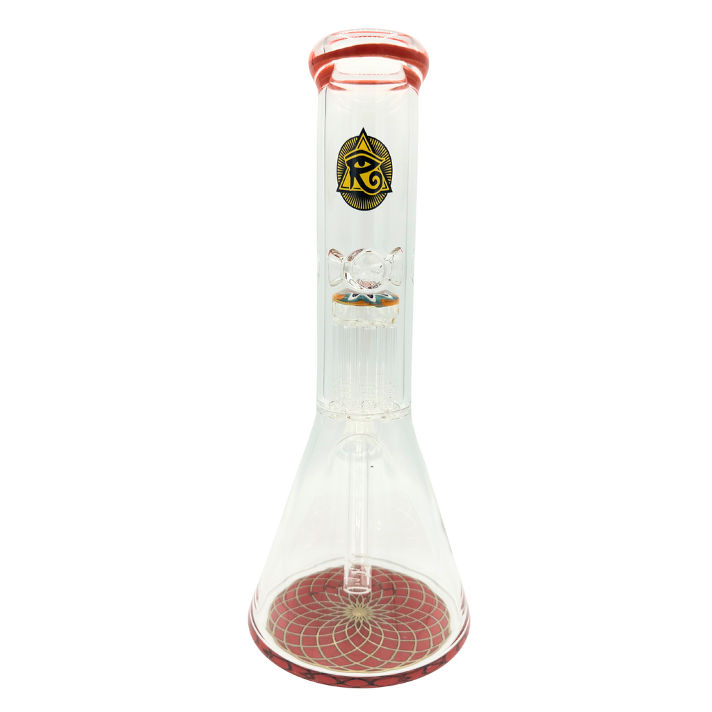 Ra Shop RA SHOP Flower Ring Single Perc w/ Logo Red