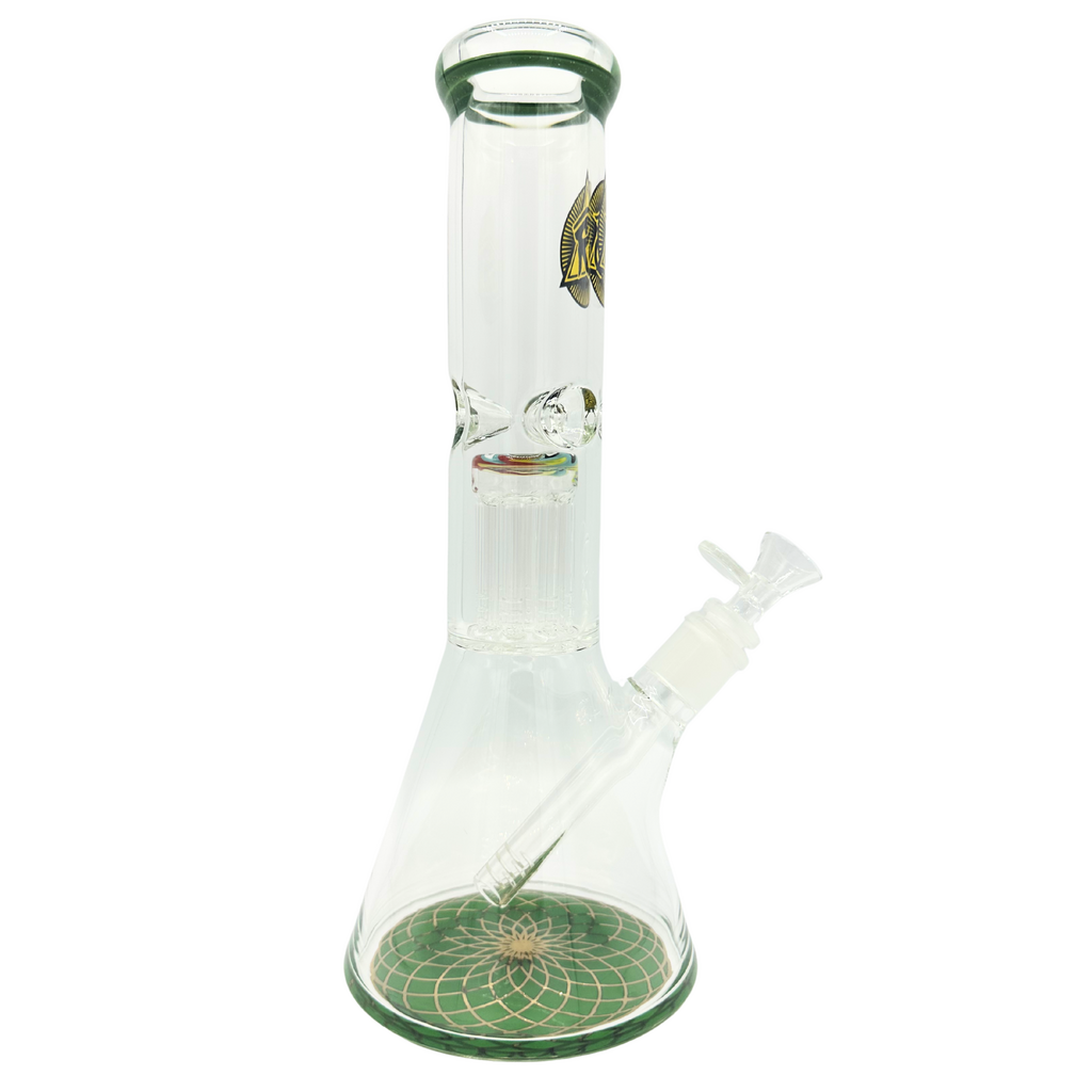 Ra Shop RA SHOP Flower Ring Single Perc w/ Logo Dark Green