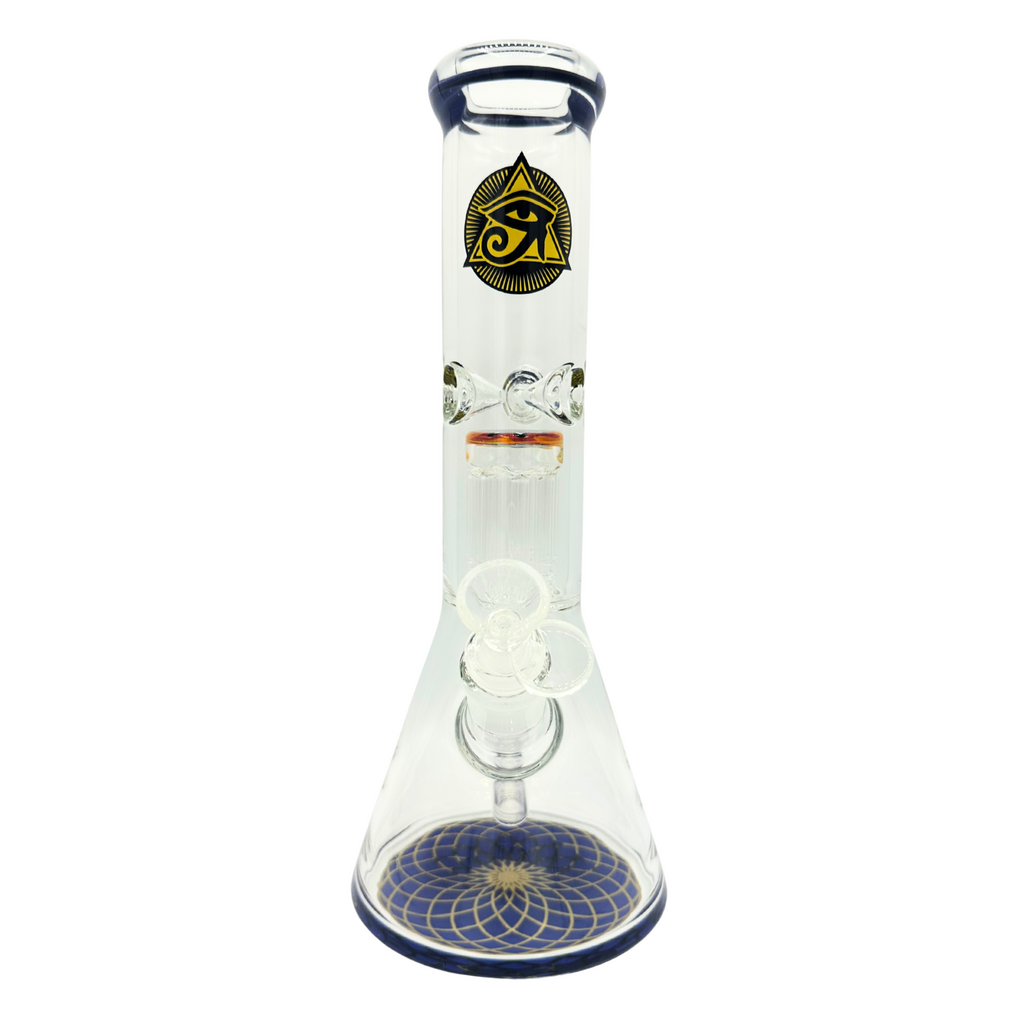 Ra Shop RA SHOP Flower Ring Single Perc w/ Logo Blue
