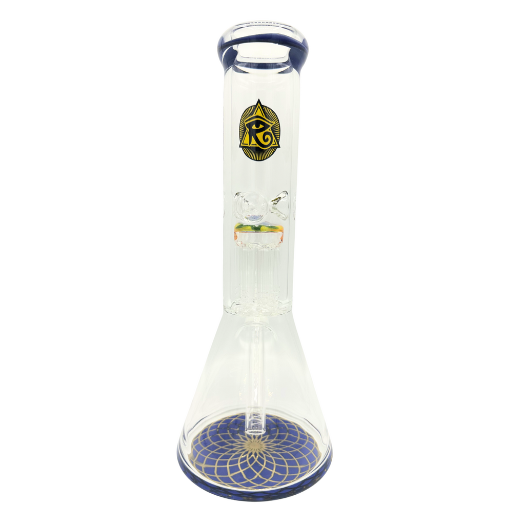 Ra Shop RA SHOP Flower Ring Single Perc w/ Logo Blue