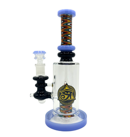 Ra Shop RA SHOP Wig Wag Waterpipe with Logo Blue