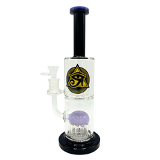Ra Shop RA SHOP Double Shower Perc Waterpipe w/ Logo