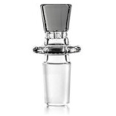Blazing Blue Glass BBG Male 19mm Smoke Honeycomb Gong Slide