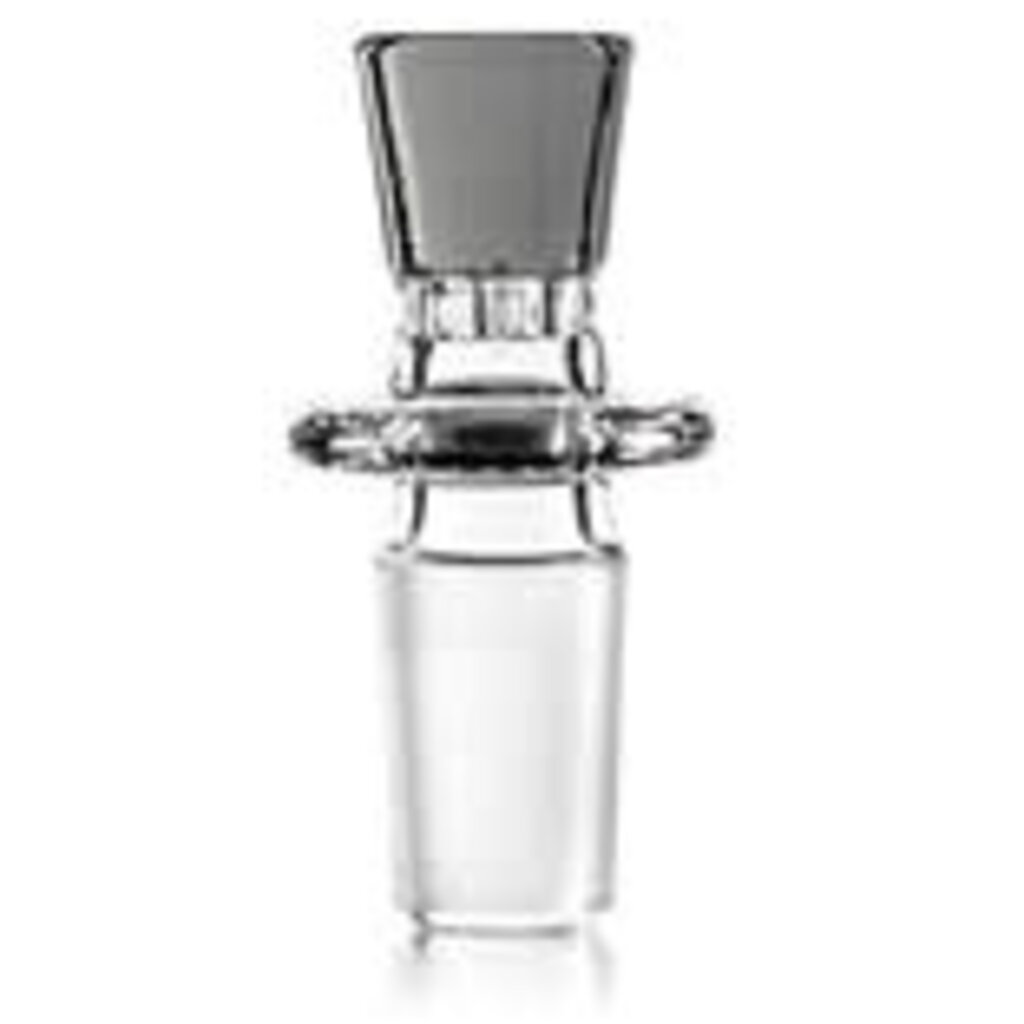 Blazing Blue Glass BBG Male 19mm Smoke Honeycomb Gong Slide