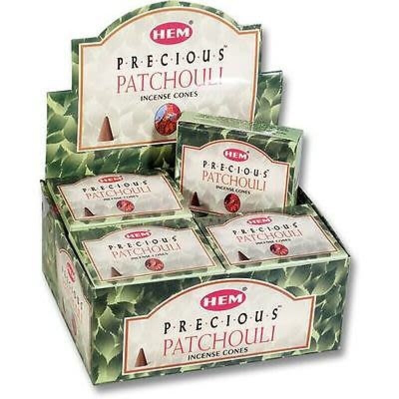 HEM Incense Hem 10pc Cones Precious Patchouli